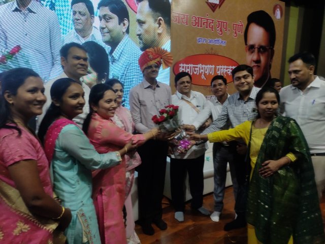 Felicitation of Praksahji Dhariwal  